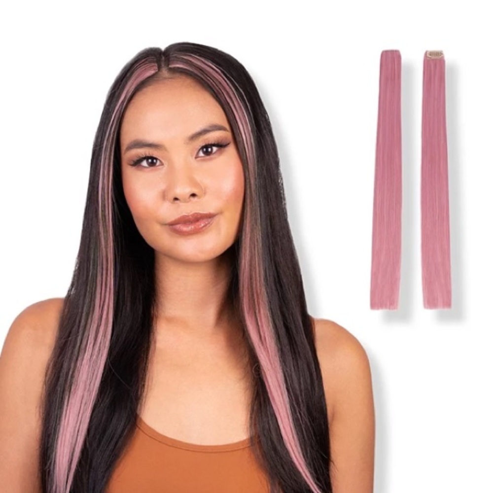 InsertNameHere Hi-Lites Rose Gold clip-ins